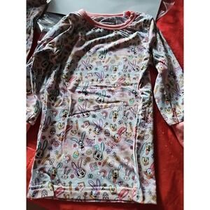 2 Piece Shirt With Pants Bamboo  Pink EASTER Mickey Donald Duck Goofy Bunny  2 T